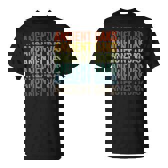 Ancient Oaks City Retro T-Shirt | Mazezy