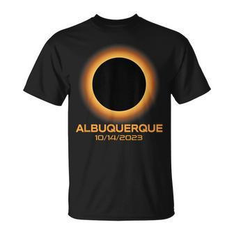Annular Solar Eclipse 2023 Albuquerque New Mexico Astronomy T-Shirt - Monsterry DE