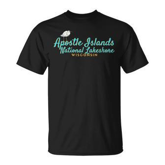 Apostle Islands National Lakeshore Wisconsin T-Shirt | Mazezy DE