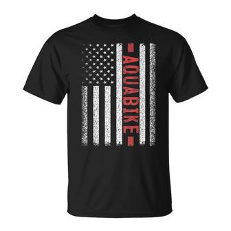 Aquabike American Flag 4Th Of July T-Shirt | Mazezy