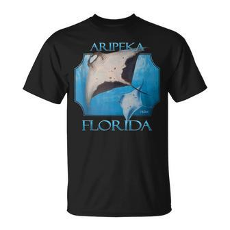 Aripeka Florida Manta Rays Ocean Sea Rays T-Shirt | Mazezy