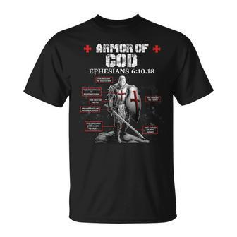 Armor Of God Knight Templar For Men T-Shirt | Mazezy
