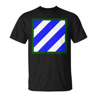 Army 3Rd Infantry Division Shoulder Patch Unisex T-Shirt | Mazezy