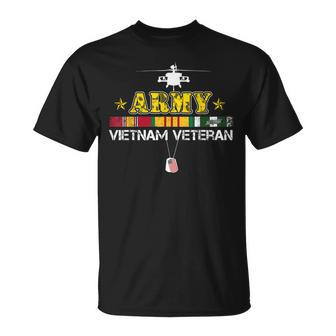 Army Vietnam Veteran Gift Vietnam War Vet Gift For Mens Unisex T-Shirt | Mazezy DE