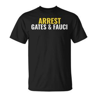 Arrest Gates And Fauci T-Shirt | Mazezy