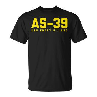 As39 Uss Emory S Land Unisex T-Shirt | Mazezy