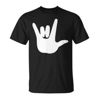 Asl I Love You American Sign Language T-shirt - Thegiftio UK