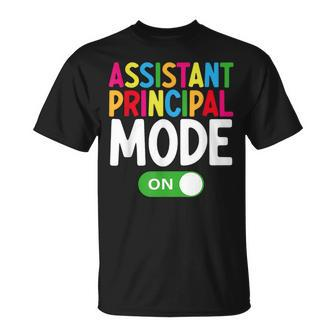 Assistant Principal – Awesome Principal Back To School T-Shirt - Monsterry