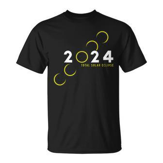 Astronomy Lovers 40824 Total Solar Eclipse 2024 Unisex T-Shirt - Monsterry CA