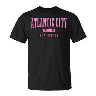 Atlantic City New Jersey Est 1854 Pride Vintage Unisex T-Shirt | Mazezy