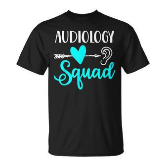Audiology Squad Audiologist Funny Cute Audiology Ear Gift Unisex T-Shirt | Mazezy