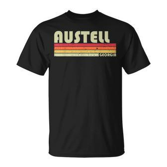 Austell Ga Georgia City Home Roots Retro 70S 80S T-Shirt | Mazezy