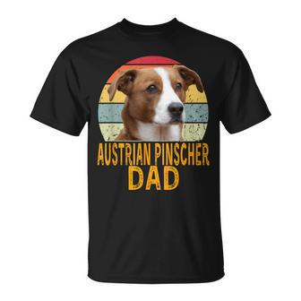 Austrian Pinscher Dog Dad Retro My Dogs Are My Cardio T-Shirt | Mazezy