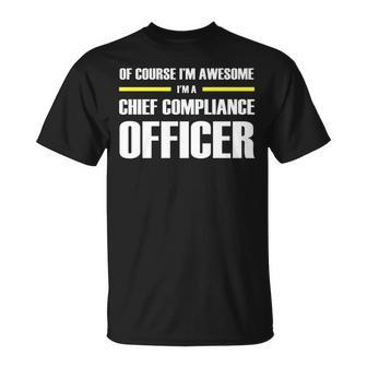 Awesome Chief Compliance Officer T-Shirt | Mazezy