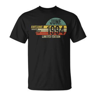 Awesome Since June 1994 Legend Since June 1994 Birthday Unisex T-Shirt | Mazezy