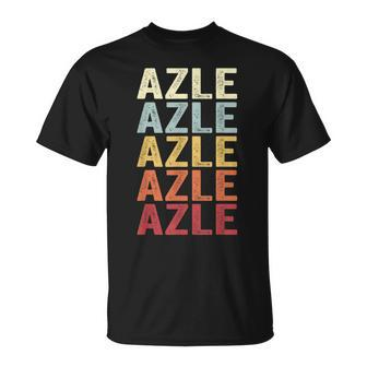 Azle Texas Azle Tx Retro Vintage Text T-Shirt | Mazezy