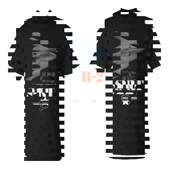 B2 Spirit Bomber Aircraft Us Air Force Unisex T-Shirt | Mazezy