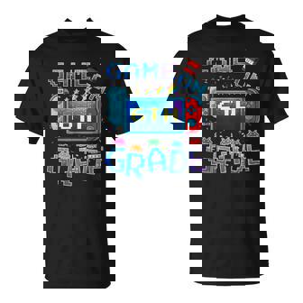 Back To School Game On 6Th Grade Funny Gamer Kids Boys Unisex T-Shirt | Mazezy