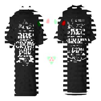 Badger Name Gift Christmas Crew Badger Unisex T-Shirt | Seseable UK