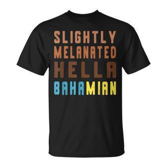 Bahamas Melanin Bahamian Pride Black Pride Bahamian T-shirt - Thegiftio UK