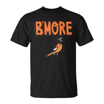 Baltimore Pride Bmore Maryland Md Pride Month Funny Designs Funny Gifts Unisex T-Shirt | Mazezy