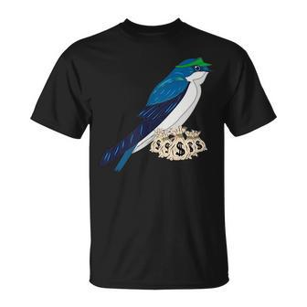 Bank Swallow Funny Birder Pun Watcher Birding Unisex T-Shirt | Mazezy