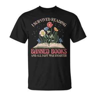 Banned Books Week Bookworm Banned Books Reader T-Shirt - Seseable