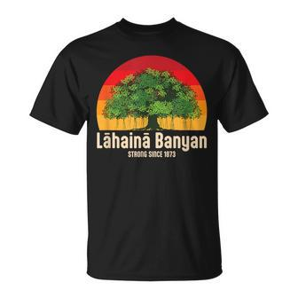 Banyan Tree Lahaina Maui Hawaii T-Shirt | Mazezy