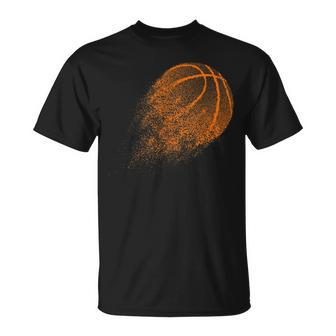 Basketball Player Sports Lover Ball Game Basketball Funny Gifts Unisex T-Shirt | Mazezy