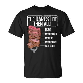 Bbq And Grill Meat Steak Fathers Day Gift For Mens Unisex T-Shirt | Mazezy