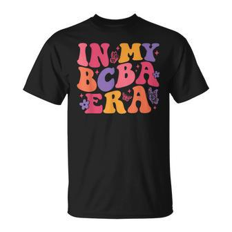 In My Bcba Era Retro Behavior Analyst Aba Therapist Autism T-Shirt - Monsterry DE