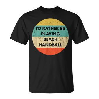 Beach Handball Beach Handball T-Shirt | Mazezy