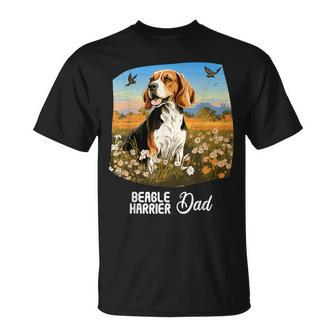 Beagle Harrier Dad Dog Beagle Harrier T-Shirt | Mazezy