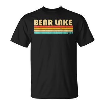 Bear Lake Utah Funny Fishing Camping Summer Unisex T-Shirt - Seseable