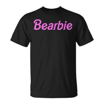 Bearbie Bearded Men Funny Quote Unisex T-Shirt - Seseable
