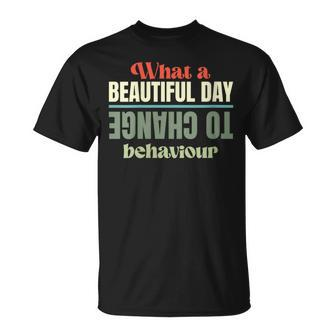 Behavior Analysis Behavioral Assistant Rbt Behavior Therapy Unisex T-Shirt | Mazezy