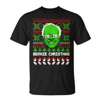 Bernie Sanders 2020 Election Ugly Christmas Sweater T-Shirt - Monsterry UK
