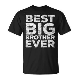 Best Big Brother Ever T-Shirt | Mazezy