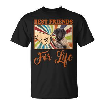 Best Friends For Life Estrela Mountain Dog Dog Lover T-Shirt | Mazezy