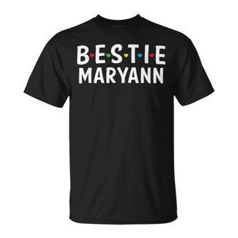 Bestie Maryann Name Bestie Squad Design Best Friend Maryann Unisex T-Shirt | Mazezy AU
