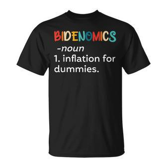 Bidenomics Inflation For Dummies T-Shirt - Monsterry UK