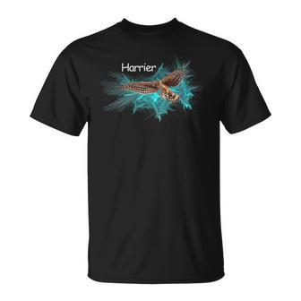Birds Of Prey Hovering Harrier Hawk Marsh Hawk T-Shirt | Mazezy