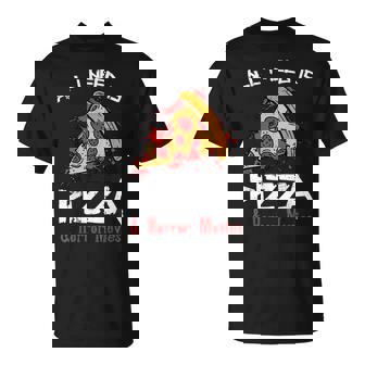 Bloody Pizza Horror Movies Costume Food Halloween Halloween T-Shirt | Mazezy