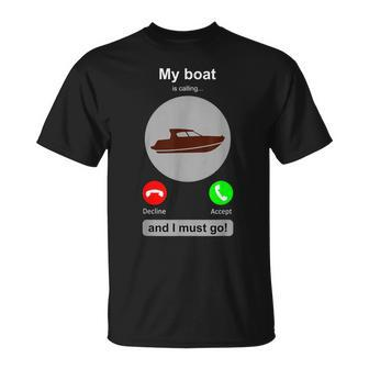 Boat Boat Captain Joke Boating Boat Lover T-shirt - Thegiftio UK