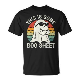 This Is Some Boo Sheet Ghost Cute Boo Ghost Halloween Spooky T-Shirt | Seseable UK