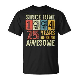 Born In June 1994 Birthday Unisex T-Shirt | Mazezy