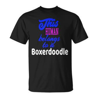 Boxerdoodle Dog Poodle Boxer T-Shirt | Mazezy