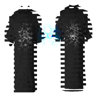 Brain Neuron Fancy Blue Nerve Neurology Neuroscience T-Shirt | Mazezy