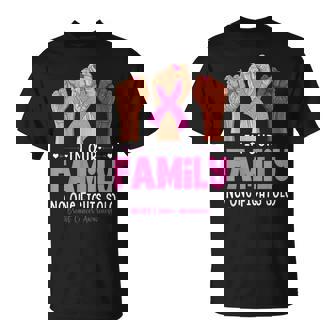 Breast Cancer Support Family Breast Cancer Awareness T-Shirt - Monsterry