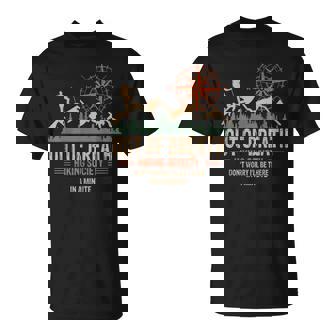 Out Of Breath Hiking Society Dont Worry Ill Be There In A Unisex T-Shirt | Mazezy